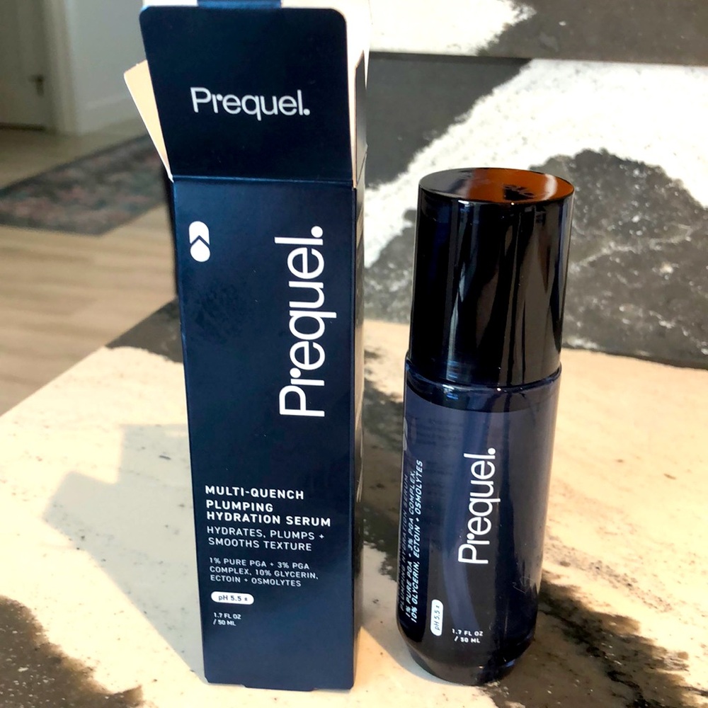 Prequel multi quench hydration serum